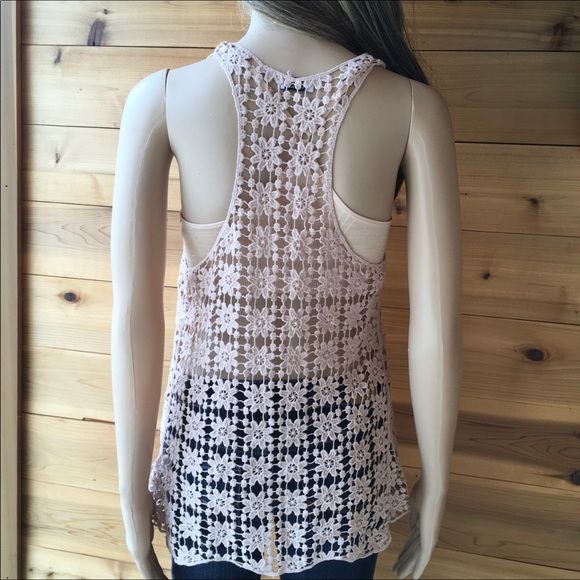 CROCHET FLOWERS TANK - Picture 4 of 8